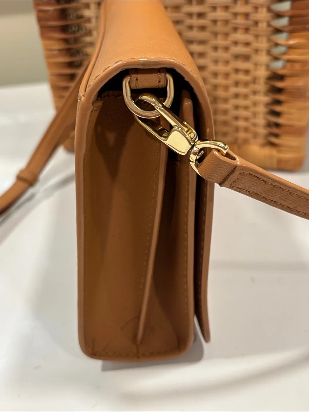 Tory Burch Emerson Convertible Crossbody Bag in Cardamom